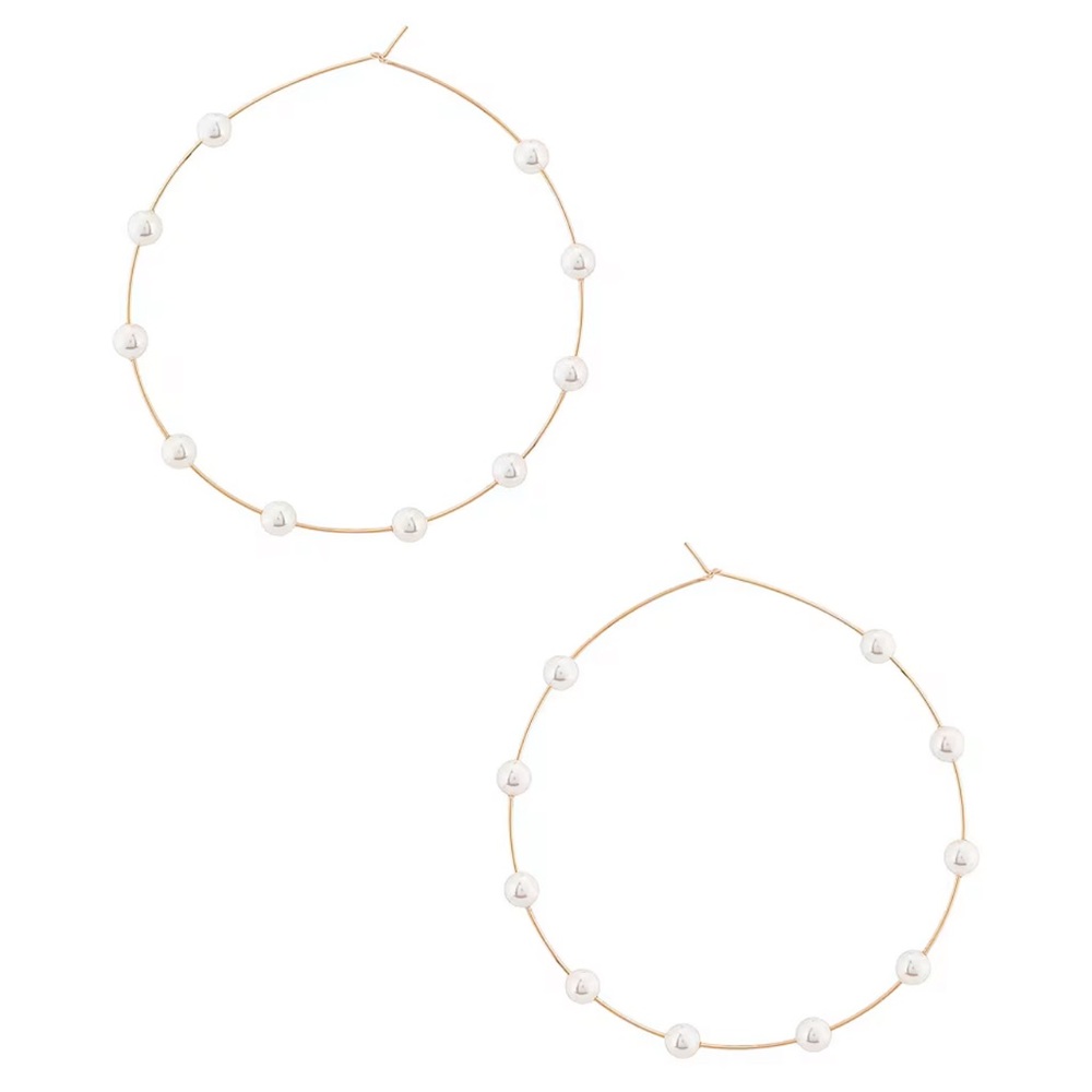 Lili Claspe Molly Pearl Hoops